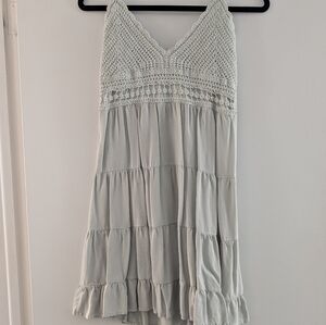 Blue Notes Boho Knitted Dress